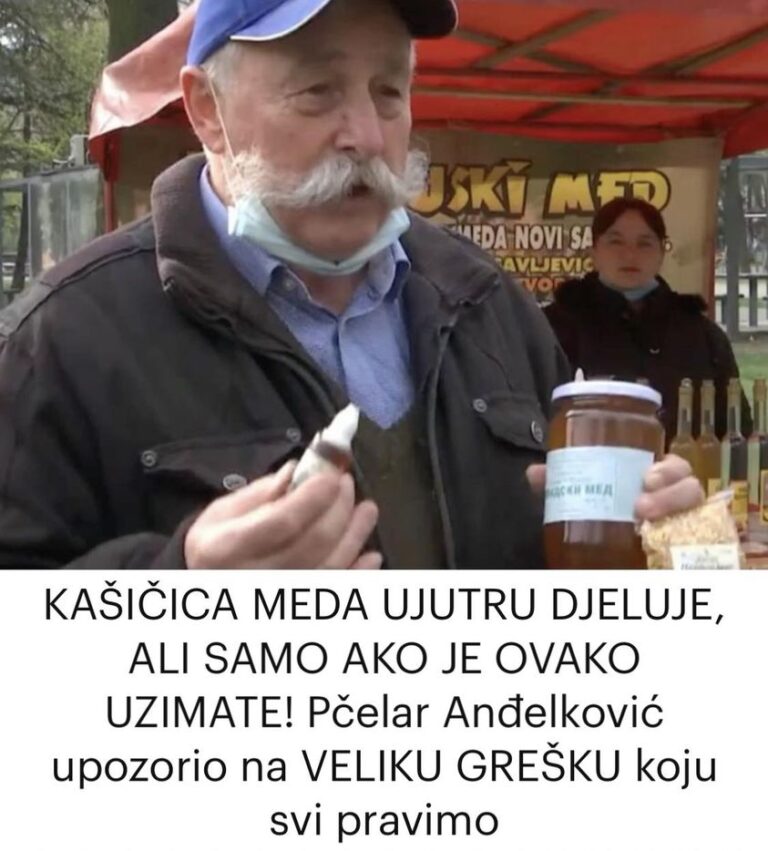 KAŠIČICA MEDA UJUTRU DJELUJE, ALI SAMO AKO JE OVAKO UZIMATE! Pčelar Anđelković upozorio na VELIKU GREŠKU koju svi pravimo