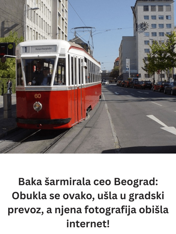 Baka šarmirala ceo Beograd: Obukla se ovako, ušla u gradski prevoz, a njena fotografija obišla internet!