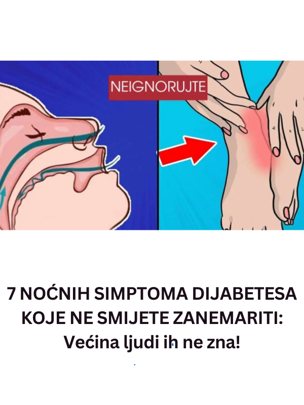 7 NOĆNIH SIMPTOMA DIJABETESA KOJE NE SMIJETE ZANEMARITI: Većina ljudi ih ne zna!