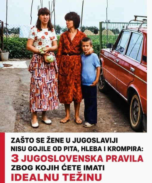 Zašto se žene u Jugoslaviji nisu gojile od pita, hleba i krompira: 3 jugoslovenska pravila zbog kojih ćete imati IDEALNU TEŽINU