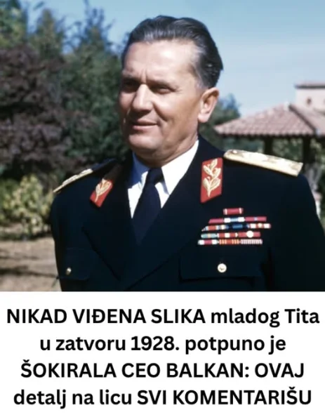 NIKAD VIĐENA SLIKA mladog Tita u zatvoru 1928. potpuno je ŠOKIRALA CEO BALKAN: OVAJ detalj na licu SVI KOMENTARIŠU
