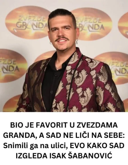 Bio je favorit u Zvezdama Granda, a sad ne liči na sebe: Snimili ga na ulici, evo kako sad izgleda