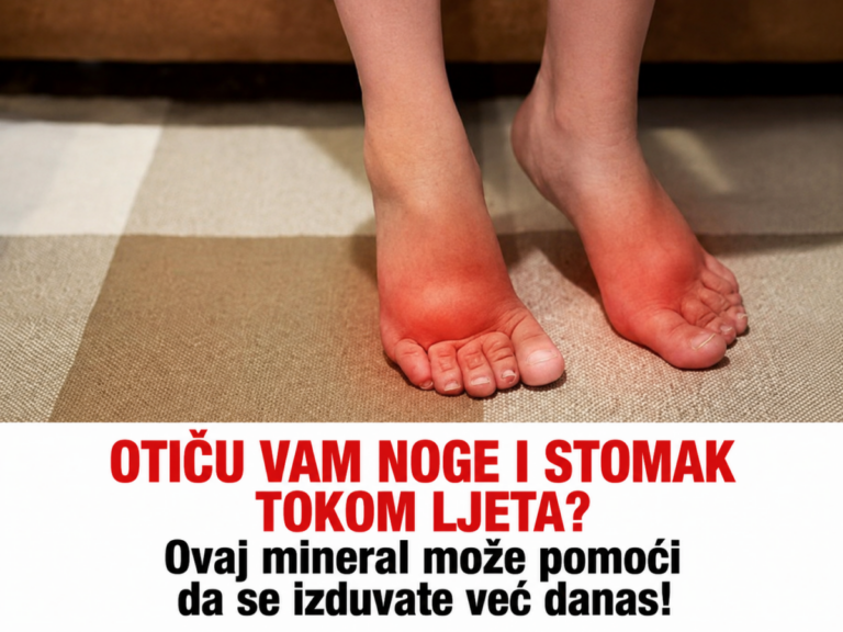 OTIČU VAM NOGE I STOMAK TOKOM LJETA? Ovaj mineral može pomoći da se izduvate već danas!