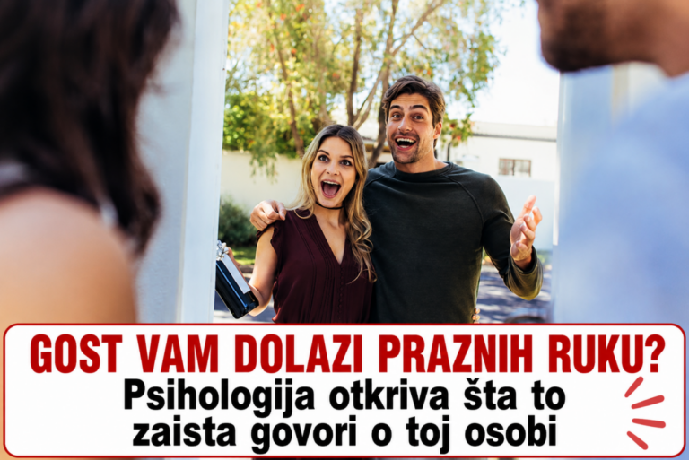 GOST VAM DOLAZI PRAZNIH RUKU? Psihologija otkriva šta to zaista govori o toj osobi