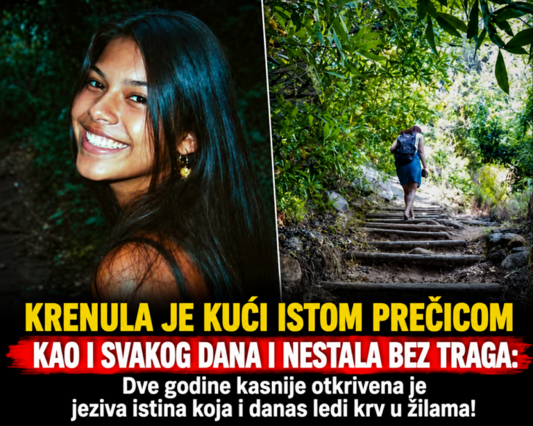 KRENULA JE KUĆI ISTOM PREČICOM KAO I SVAKOG DANA I NESTALA BEZ TRAGA: Dve godine kasnije otkrivena je jeziva istina koja i danas ledi krv u žilama!