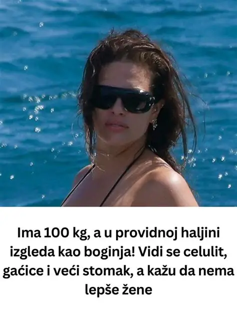 Ima 100 kg, a u providnoj haljini izgleda kao boginja! Vidi se celulit, gaćice i veći stomak, a kažu da nema lepše žene