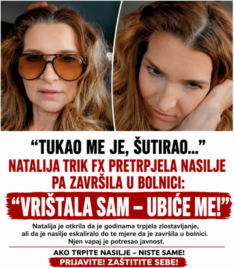 “Tukao me je, šutirao…” Natalija Trik FX pretrpjela nasilje pa završila u bolnici: “Vrištala sam – ubiće me”