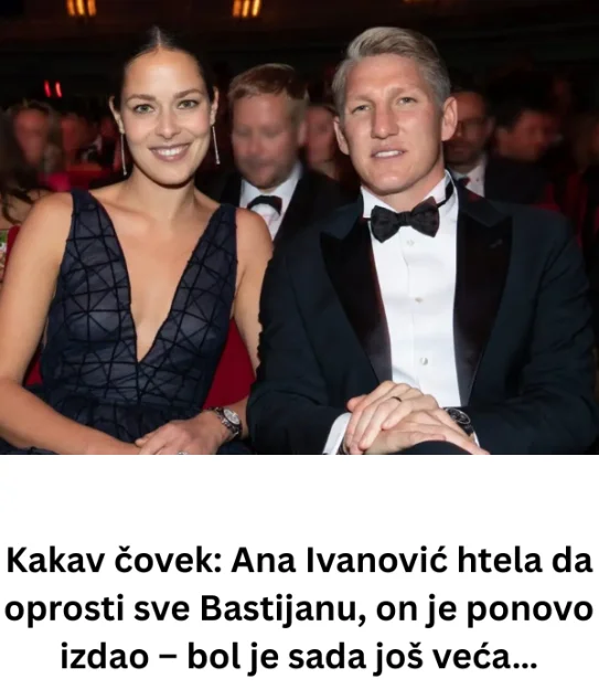 Kakav čovek: Ana Ivanović htela da oprosti sve Bastijanu, on je ponovo izdao – bol je sada još veća…