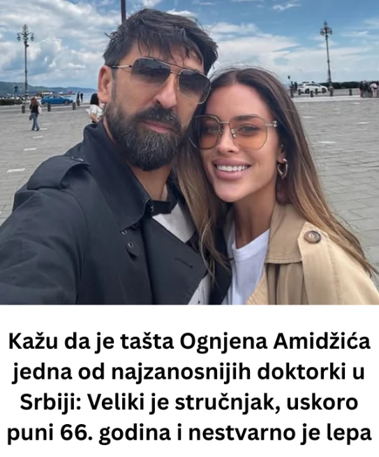 Kažu da je tašta Ognjena Amidžića jedna od najzanosnijih doktorki u Srbiji: Veliki je stručnjak, uskoro puni 66. godina i nestvarno je lepa