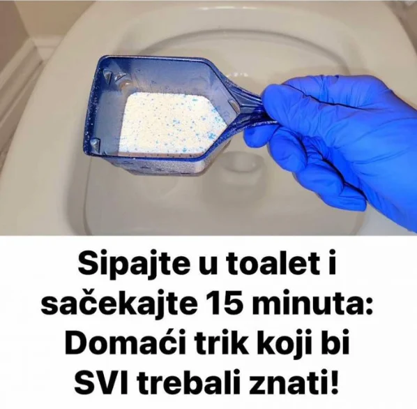 Sipajte u toalet i sačekajte 15 minuta: Domaći trik koji bi SVI trebali znati