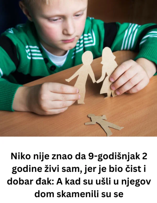 Niko nije znao da 9-godišnjak 2 godine živi sam, jer je bio čist i dobar đak: A kad su ušli u njegov dom skamenili su se