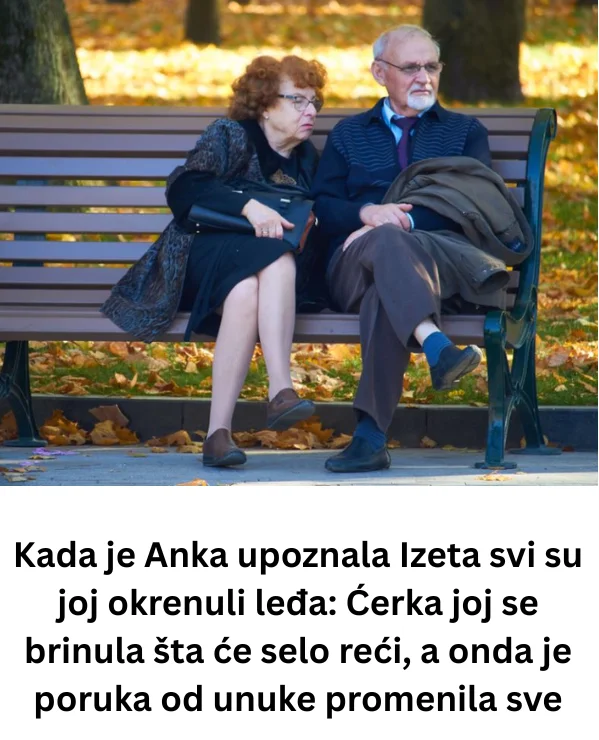 Kada je Anka upoznala Izeta svi su joj okrenuli leđa: Ćerka joj se brinula šta će selo reći, a onda je poruka od unuke promenila sve