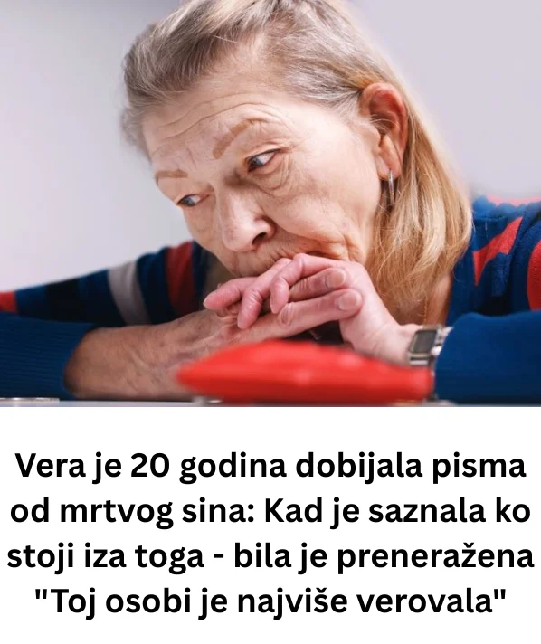 Vera je 20 godina dobijala pisma od mrtvog sina: Kad je saznala ko stoji iza toga – bila je preneražena “Toj osobi je najviše verovala”