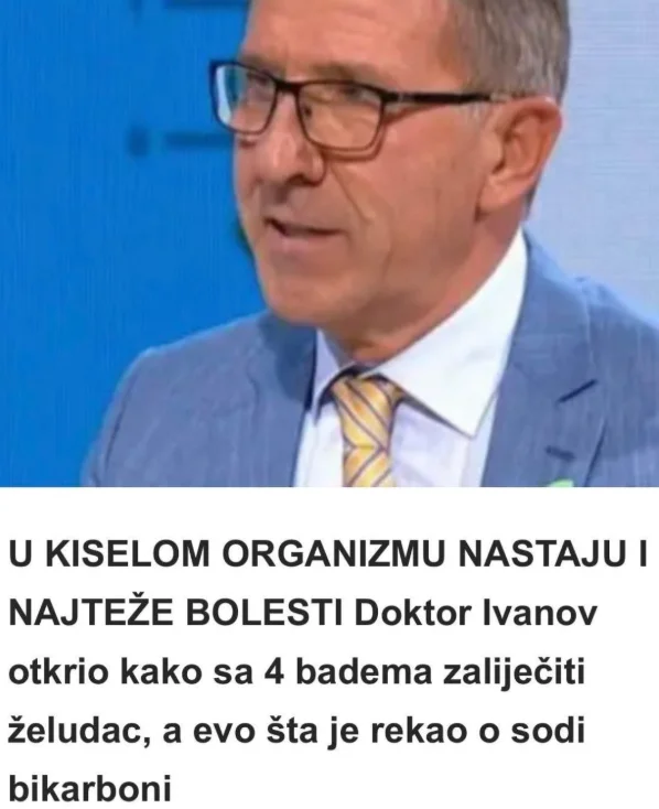 U KISELOM ORGANIZMU NASTAJU NAJGORE BOLESTI: Poznati doktor otkrio kako sa 4 badema zaliječiti želudac…