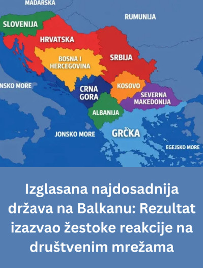 Izglasana najdosadnija država na Balkanu: Rezultat izazvao žestoke reakcije na društvenim mrežama