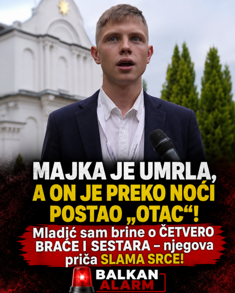 MAJKA JE UMRLA, A ON JE PREKO NOĆI POSTAO „OTAC“! Mladić sam brine o ČETVERO BRAĆE I SESTARA – njegova priča SLAMA SRCE!