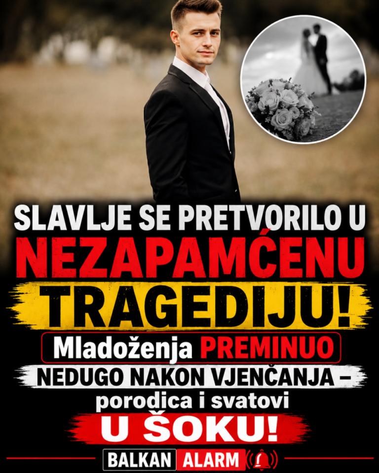 SLAVLJE SE PRETVORILO U NEZAPAMĆENU TRAGEDIJU! Mladoženja PREMINUO NEDUGO NAKON VJENČANJA – porodica i svatovi U ŠOKU!