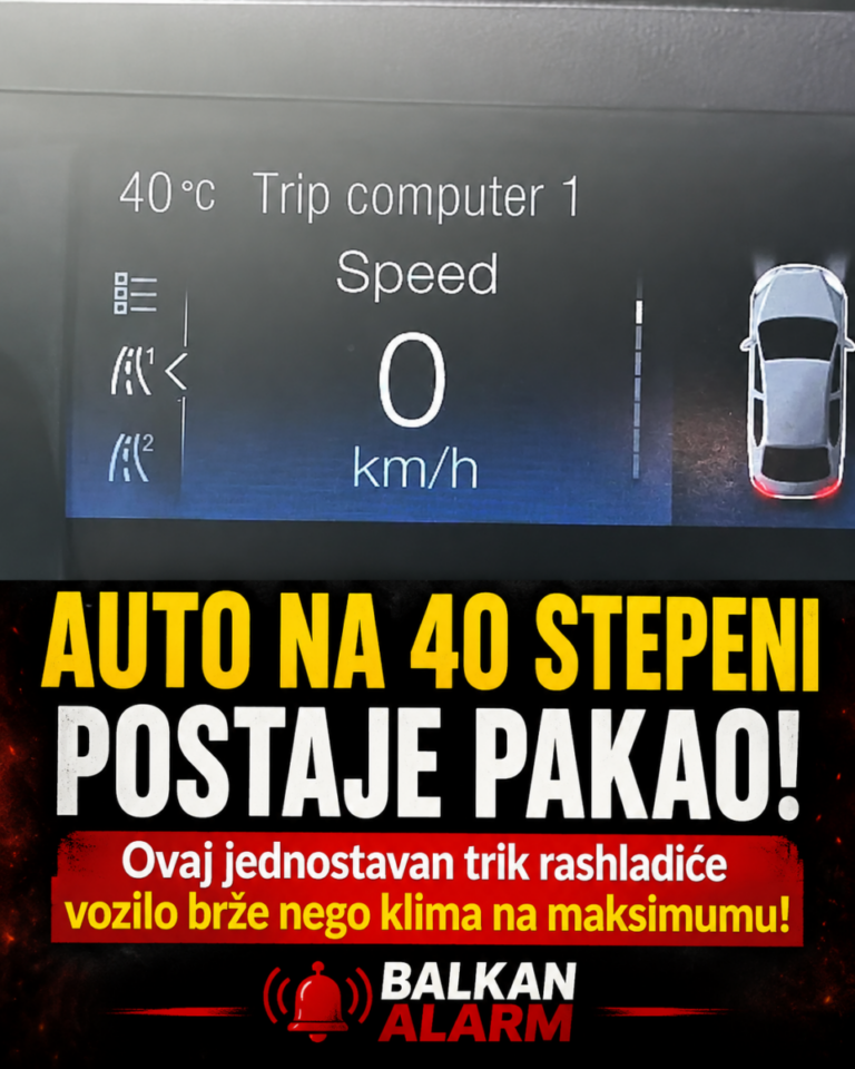 AUTO NA 40 STEPENI POSTAJE PAKAO! Ovaj jednostavan trik rashladiće vozilo brže nego klima na maksimumu!