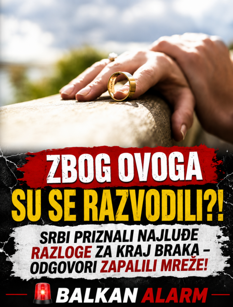ZBOG OVOGA SU SE RAZVODILI?! Srbi priznali najluđe razloge za kraj braka – odgovori zapalili mreže!