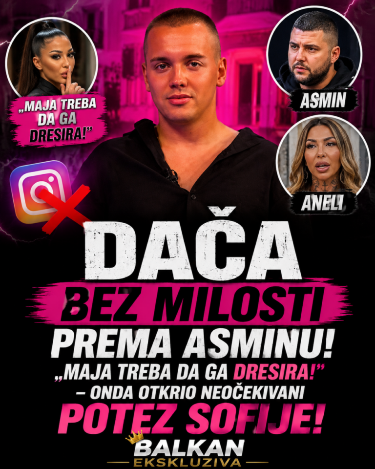 DAČA BEZ MILOSTI PREMA ASMINU! „Maja treba da ga DRESIRA!“ – onda otkrio neočekivani potez Sofije!