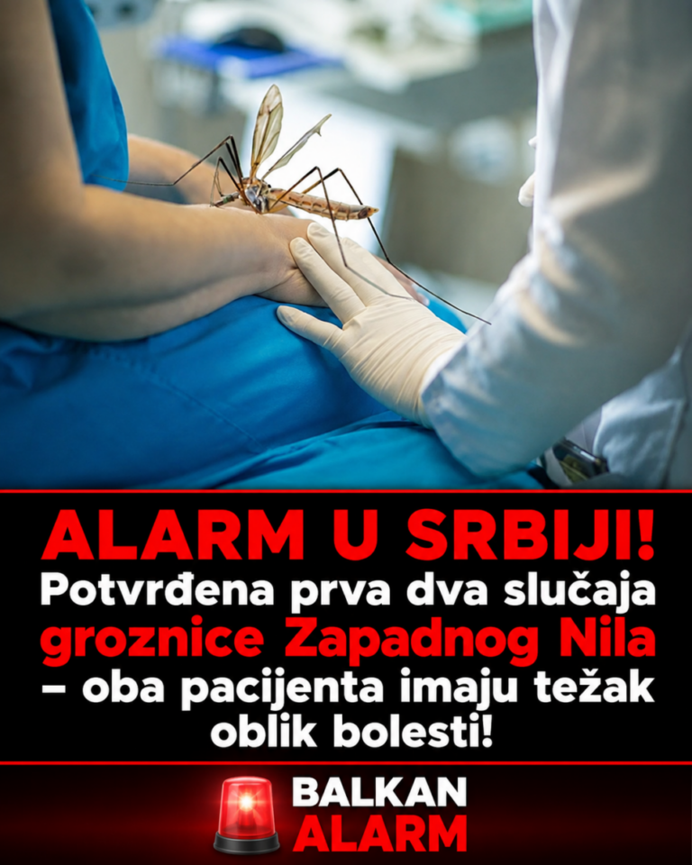 ALARM U SRBIJI! Potvrđena prva dva slučaja groznice Zapadnog Nila – oba pacijenta imaju težak oblik bolesti!
