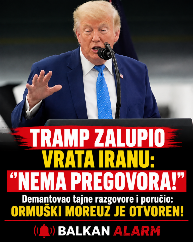 TRAMP ZALUPIO VRATA IRANU: „NEMA PREGOVORA!“ Demantovao tajne razgovore i poručio: ORMUŠKI MOREUZ JE OTVOREN!