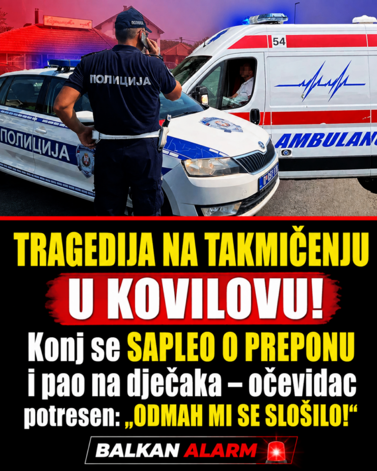TRAGEDIJA NA TAKMIČENJU U KOVILOVU! Konj se SAPLEO O PREPONU i pao na dječaka – očevidac potresen: „ODMAH MI SE SLOŠILO!“