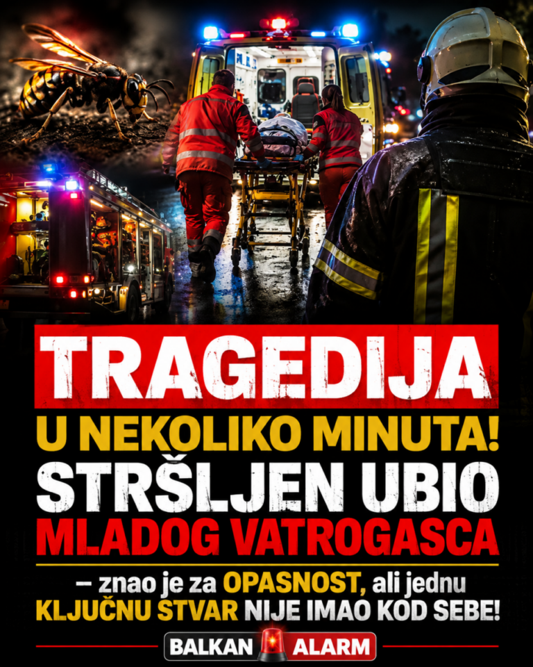 TRAGEDIJA U NEKOLIKO MINUTA! STRŠLJEN UBIO MLADOG VATROGASCA – znao je za OPASNOST, ali jednu KLJUČNU STVAR NIJE IMAO KOD SEBE!