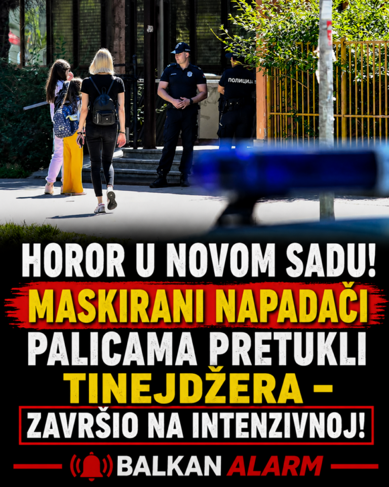 HOROR U NOVOM SADU! Maskirani napadači PALICAMA PRETUKLI TINEJDŽERA – završio na INTENZIVNOJ!