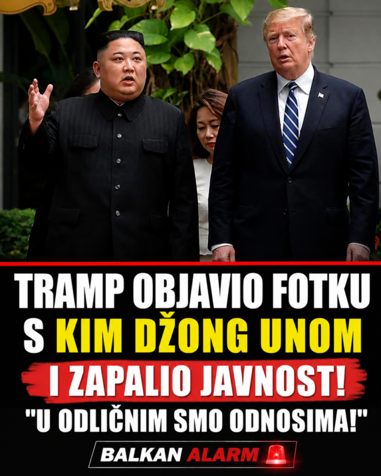 TRAMP OBJAVIO FOTKU S KIM DŽONG UNOM I ZAPALIO JAVNOST! Poručio samo jedno: „U ODLIČNIM SMO ODNOSIMA!“