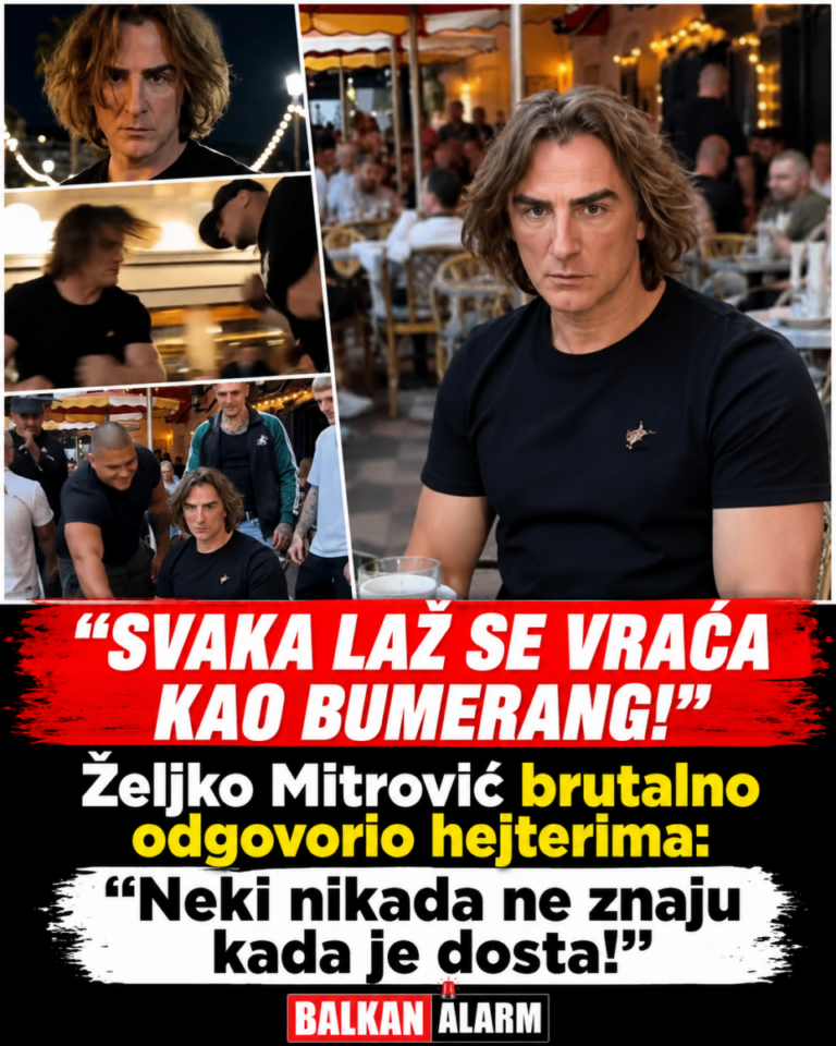 “SVAKA LAŽ SE VRAĆA KAO BUMERANG!” Željko Mitrović brutalno odgovorio hejterima: “Neki nikada ne znaju kada je dosta!”