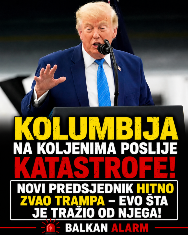 KOLUMBIJA NA KOLJENIMA POSLIJE KATASTROFE! Novi predsjednik HITNO ZVAO TRAMPA – evo šta je tražio od njega!