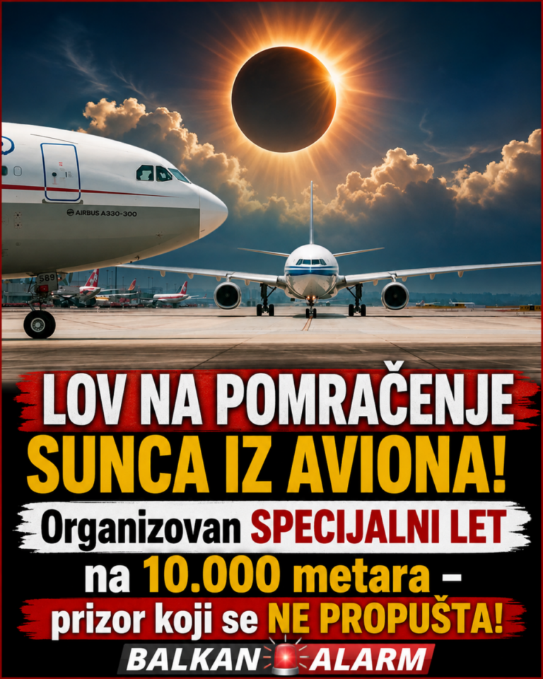 LOV NA POMRAČENJE SUNCA IZ AVIONA! Organizovan SPECIJALNI LET na 10.000 metara – prizor koji se NE PROPUŠTA!