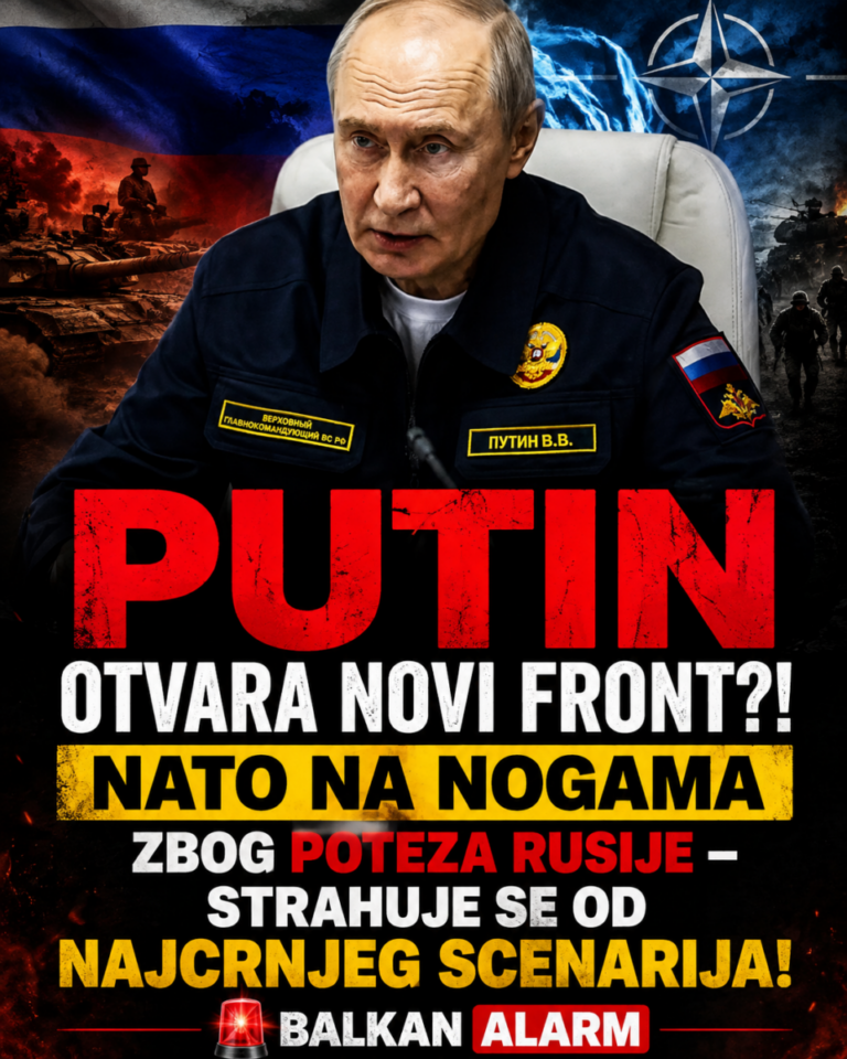 PUTIN OTVARA NOVI FRONT?! NATO NA NOGAMA ZBOG POTEZA RUSIJE – STRAHUJE SE OD NAJCRNJEG SCENARIJA!