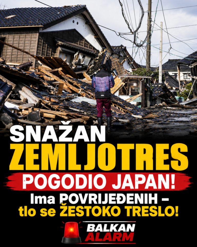 SNAŽAN ZEMLJOTRES POGODIO JAPAN! Ima POVRIJEĐENIH – tlo se ŽESTOKO TRESLO!