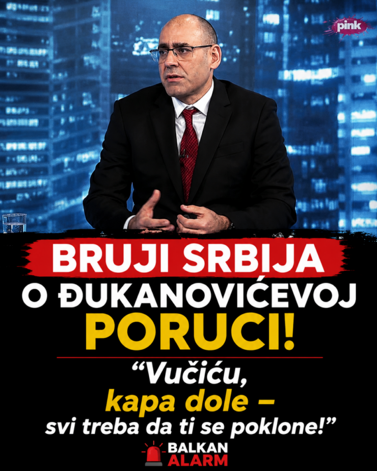 BRUJI SRBIJA O ĐUKANOVIĆEVOJ PORUCI! „Vučiću, kapa dole – svi treba da ti se poklone!“
