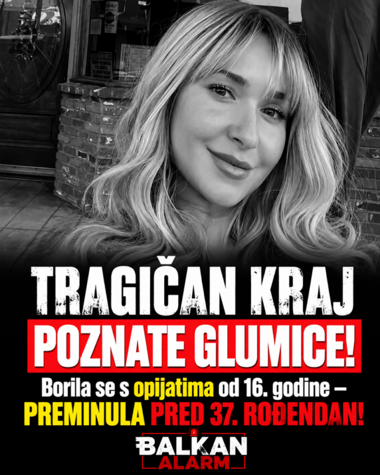 TRAGIČAN KRAJ POZNATE GLUMICE! Borila se s opijatima od 16. godine – PREMINULA PRED 37. ROĐENDAN!