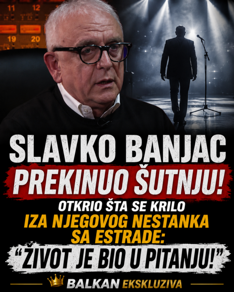 SLAVKO BANJAC PREKINUO ŠUTNJU! Otkrio šta se krilo iza njegovog nestanka sa estrade: „ŽIVOT JE BIO U PITANJU!“