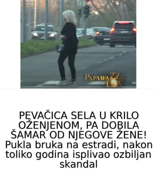 PEVAČICA SELA U KRILO OŽENJENOM, PA DOBILA ŠAMAR OD NJEGOVE ŽENE! Pukla bruka na estradi, nakon toliko godina isplivao ozbiljan skandal