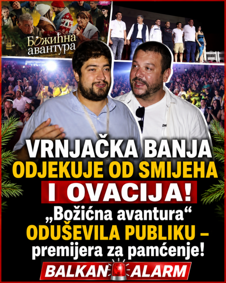 VRNJAČKA BANJA ODJEKUJE OD SMIJEHA I OVACIJA! „Božićna avantura“ ODUŠEVILA PUBLIKU – premijera za pamćenje!