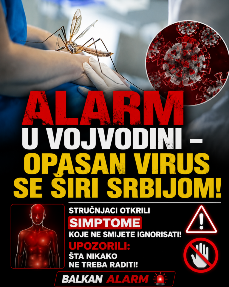 ALARM U VOJVODINI – OPASAN VIRUS SE ŠIRI SRBIJOM! Stručnjaci otkrili SIMPTOME koje ne smijete ignorisati i upozorili ŠTA NIKAKO NE TREBA RADITI!