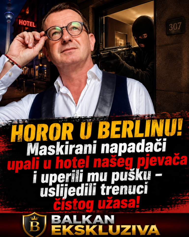 Naš pevač preživeo pakao u Berlinu: Upali mu u hotel sa maskama, a u njega je bila uperena puška