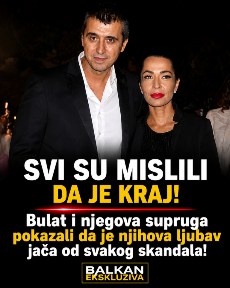 SVI SU MISLILI DA JE KRAJ! Bulat i njegova supruga pokazali da je njihova ljubav jača od svakog skandala!