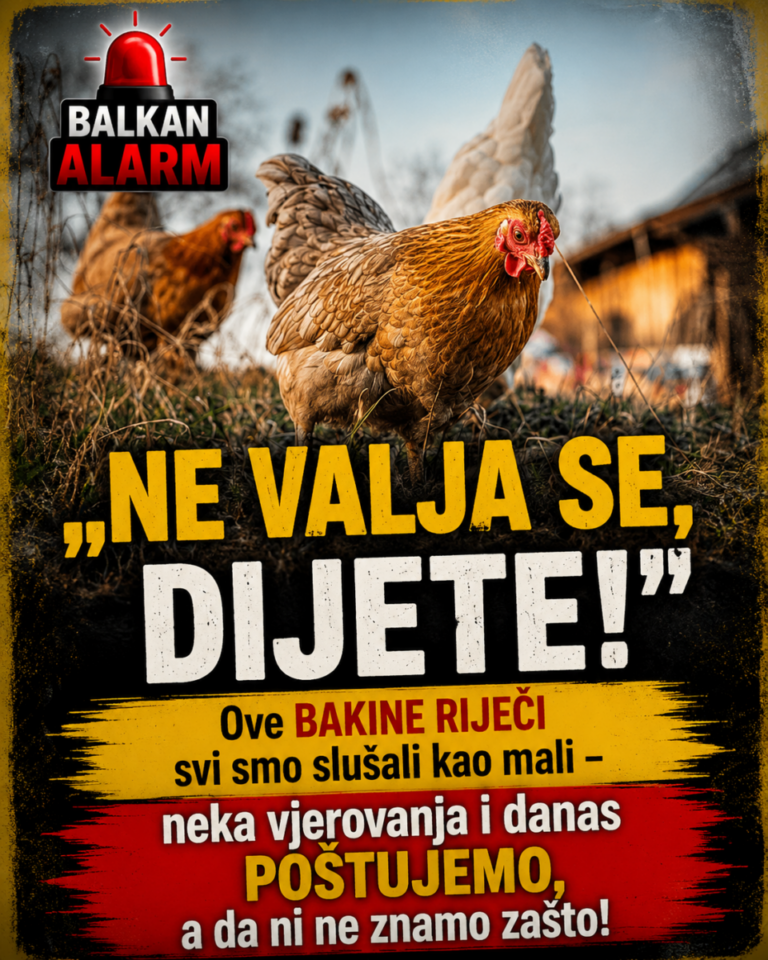„NE VALJA SE, DIJETE!“ Ove BAKINE RIJEČI svi smo slušali kao mali – neka vjerovanja i danas POŠTUJEMO, a da ni ne znamo zašto! (VIDEO)