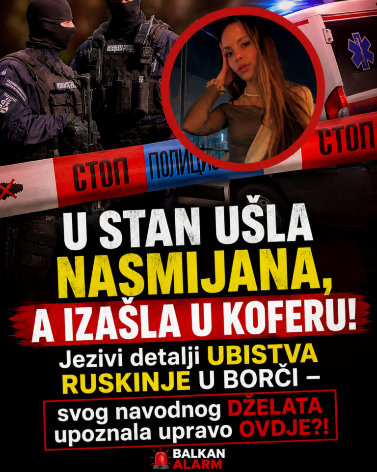 U STAN UŠLA NASMIJANA, A IZAŠLA U KOFERU! Jezivi detalji UBISTVA RUSKINJE U BORČI – svog navodnog DŽELATA upoznala upravo OVDJE?!
