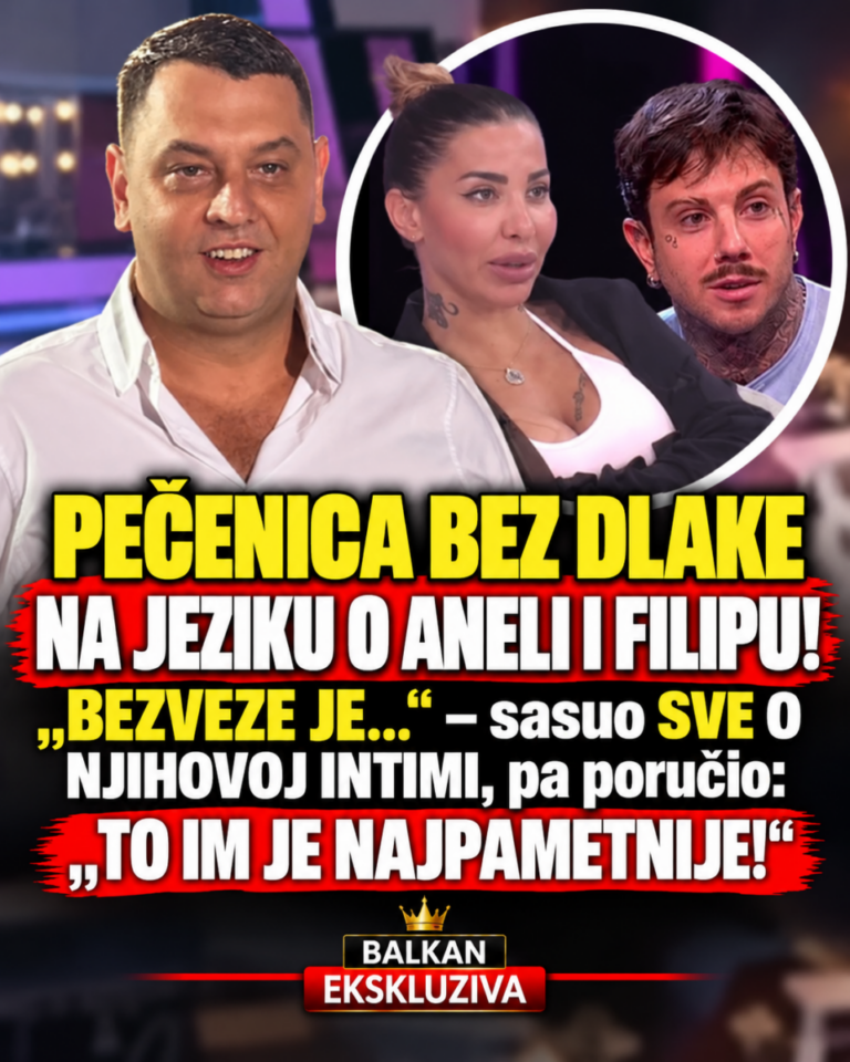 PEČENICA BEZ DLAKE NA JEZIKU O ANELI I FILIPU! „BEZVEZE JE…“ – sasuo SVE O NJIHOVOJ INTIMI, pa poručio: „TO IM JE NAJPAMETNIJE!“