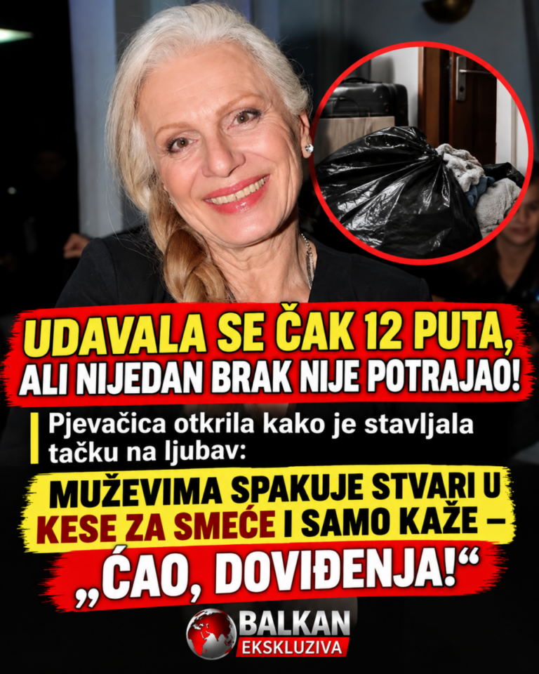 UDAVALA SE ČAK 12 PUTA, ALI NIJEDAN BRAK NIJE POTRAJAO! Pjevačica otkrila kako je stavljala tačku na ljubav: MUŽEVIMA SPAKUJE STVARI U KESE ZA SMEĆE I SAMO KAŽE – „ĆAO, DOVIĐENJA!“
