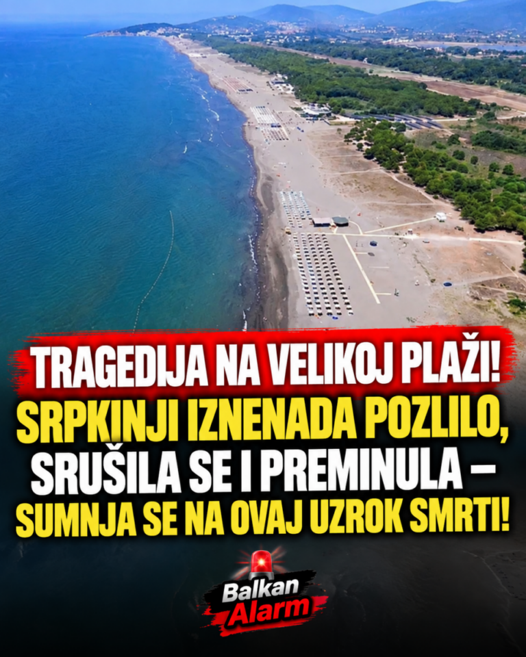 TRAGEDIJA NA VELIKOJ PLAŽI! SRPKINJI IZNENADA POZLILO, SRUŠILA SE I PREMINULA – SUMNJA SE NA OVAJ UZROK SMRTI!