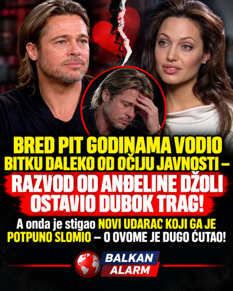BRED PIT GODINAMA VODIO BITKU DALEKO OD OČIJU JAVNOSTI – RAZVOD OD ANĐELINE DŽOLI OSTAVIO DUBOK TRAG! A onda je stigao NOVI UDARAC KOJI GA JE POTPUNO SLOMIO – O OVOME JE DUGO ĆUTAO!