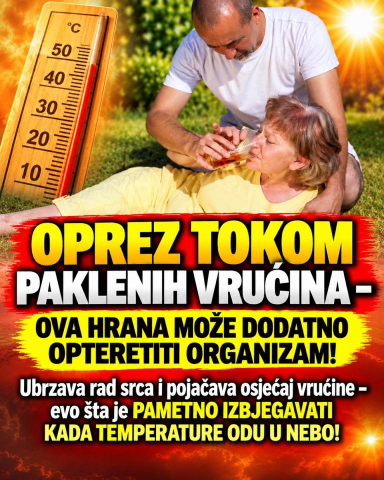 OPREZ TOKOM PAKLENIH VRUĆINA – OVA HRANA MOŽE DODATNO OPTERETITI ORGANIZAM! Ubrzava rad srca i pojačava osjećaj vrućine – evo šta je PAMETNO IZBJEGAVATI KADA TEMPERATURE ODU U NEBO!
